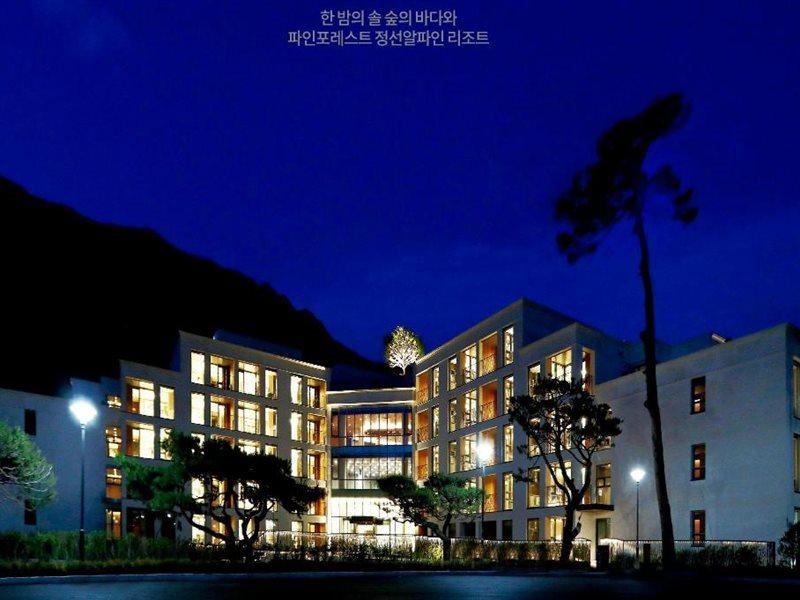 Pine Forest Jeongseon Alpine Resort Exterior photo